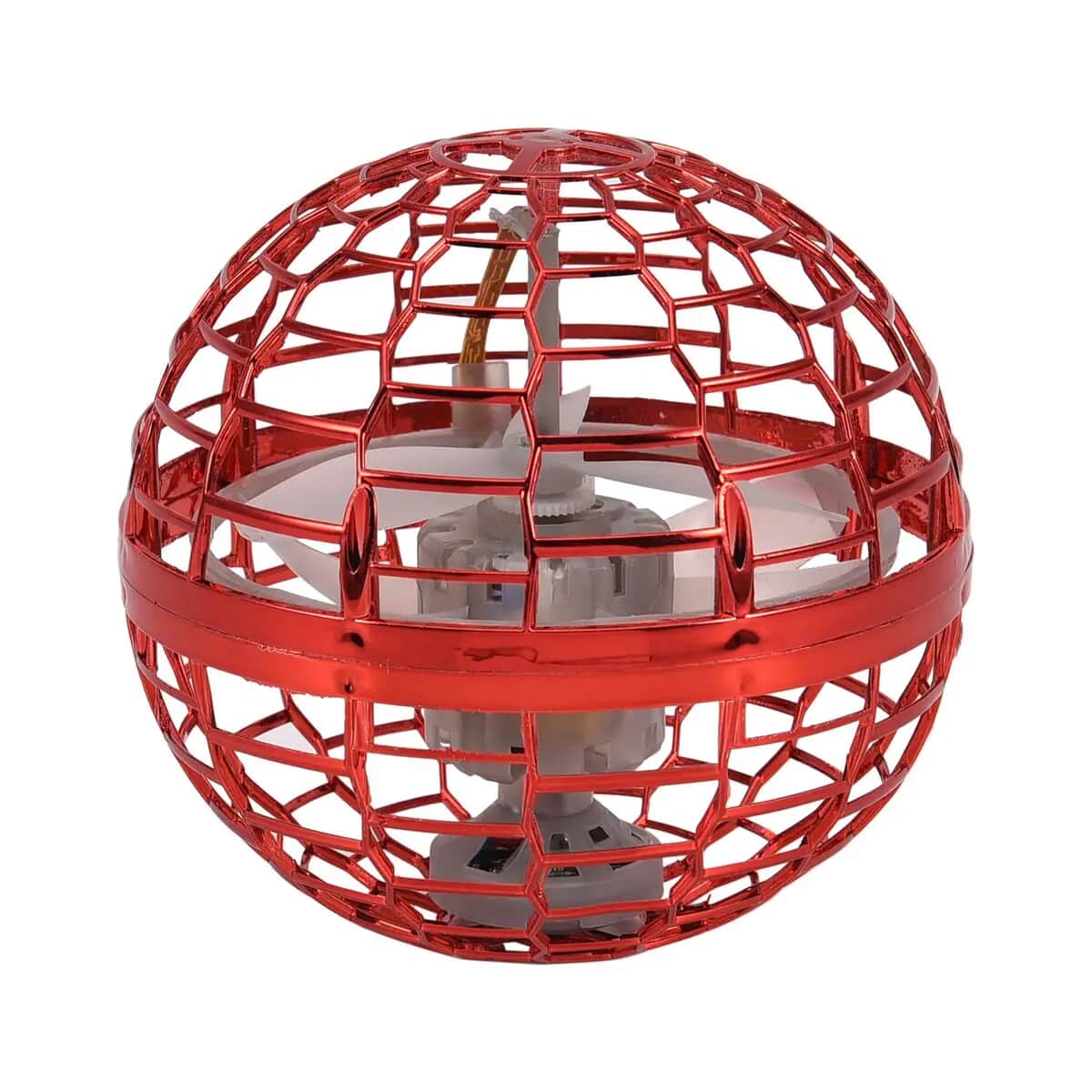 Red Flying Ball with Controller - 3.54" image number 0