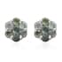 Narsipatnam Alexandrite Pressure Set Floral Stud Earrings in Platinum Over Sterling Silver 1.25 ctw image number 0