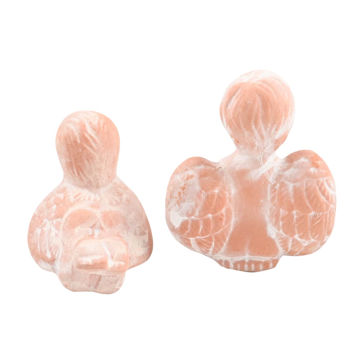 Angel Collection Set of 2 Lying/kneeling Angel Candle Holders image number 4