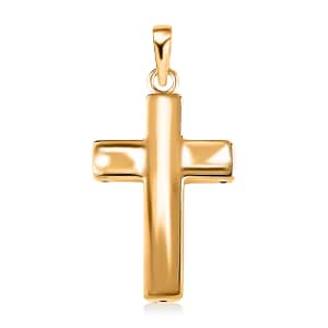 Electroforming Gold Collection 18K Yellow Gold Cross Pendant  | Yellow Gold Pendant | Gold Jewelry | Solid Gold Pendant 1.55 Grams