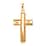 Electroforming Gold Collection 18K Yellow Gold Cross Pendant  | Yellow Gold Pendant | Gold Jewelry | Solid Gold Pendant 1.55 Grams