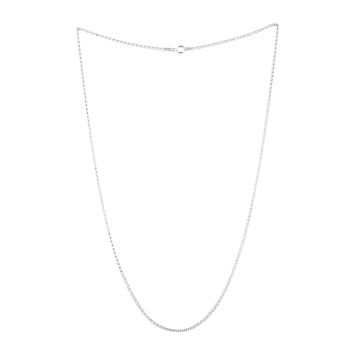 Italian Sterling Silver 1.5mm Rolo Chain 20 Inches 2.50 Grams