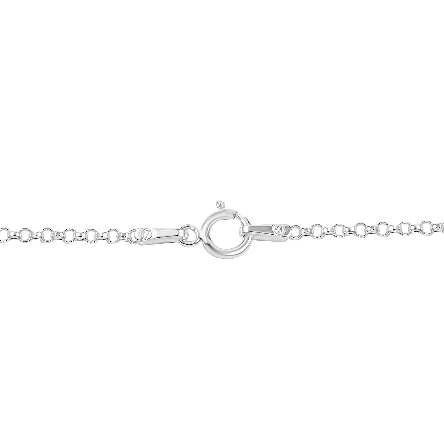 Italian Sterling Silver 1.5mm Rolo Chain 20 Inches 2.50 Grams