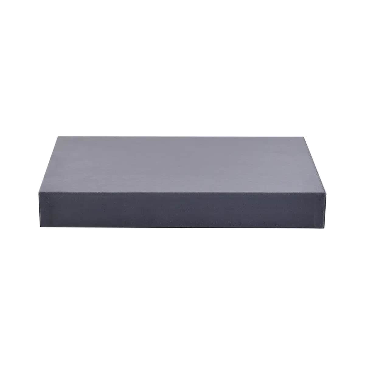 Gray High Quality 100pcs Velvet Ring Box with Anti Tarnish Lining , Jewelry Box for Women , Portable Jewelry Box , Jewelry Holder , Jewelry Storage , Jewelry Organizer image number 5