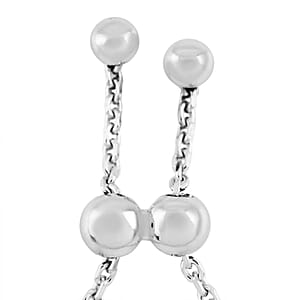 Simulated Diamond Bolo Bracelet in Sterling Silver 1.80 ctw