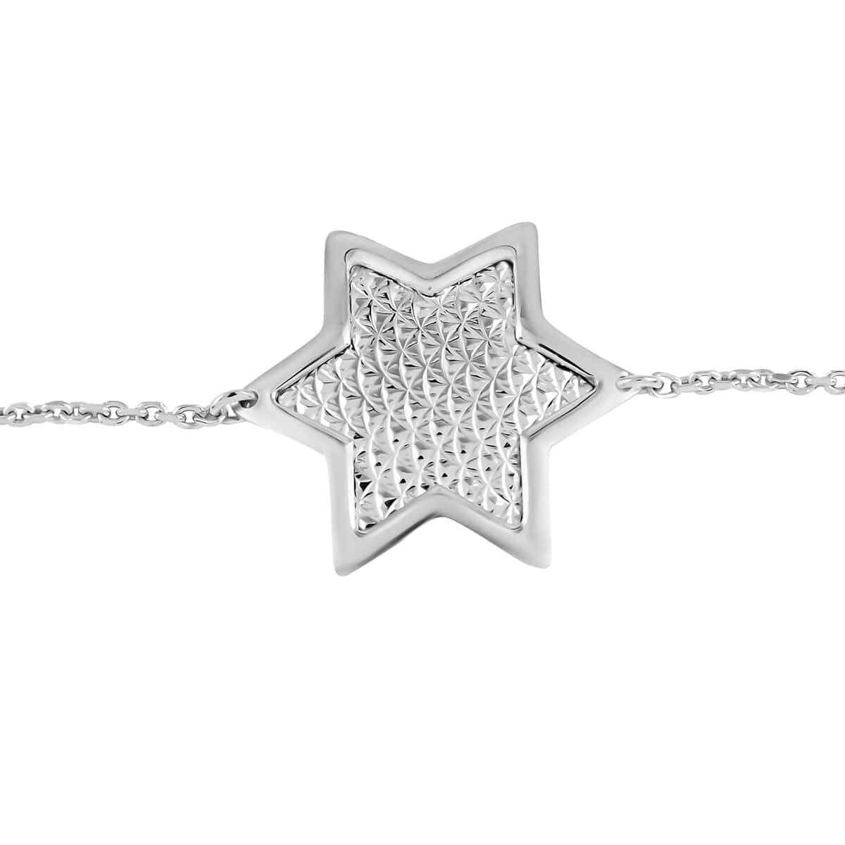 Sterling Silver Bolo Star Bracelet 2.80 Grams image number 1