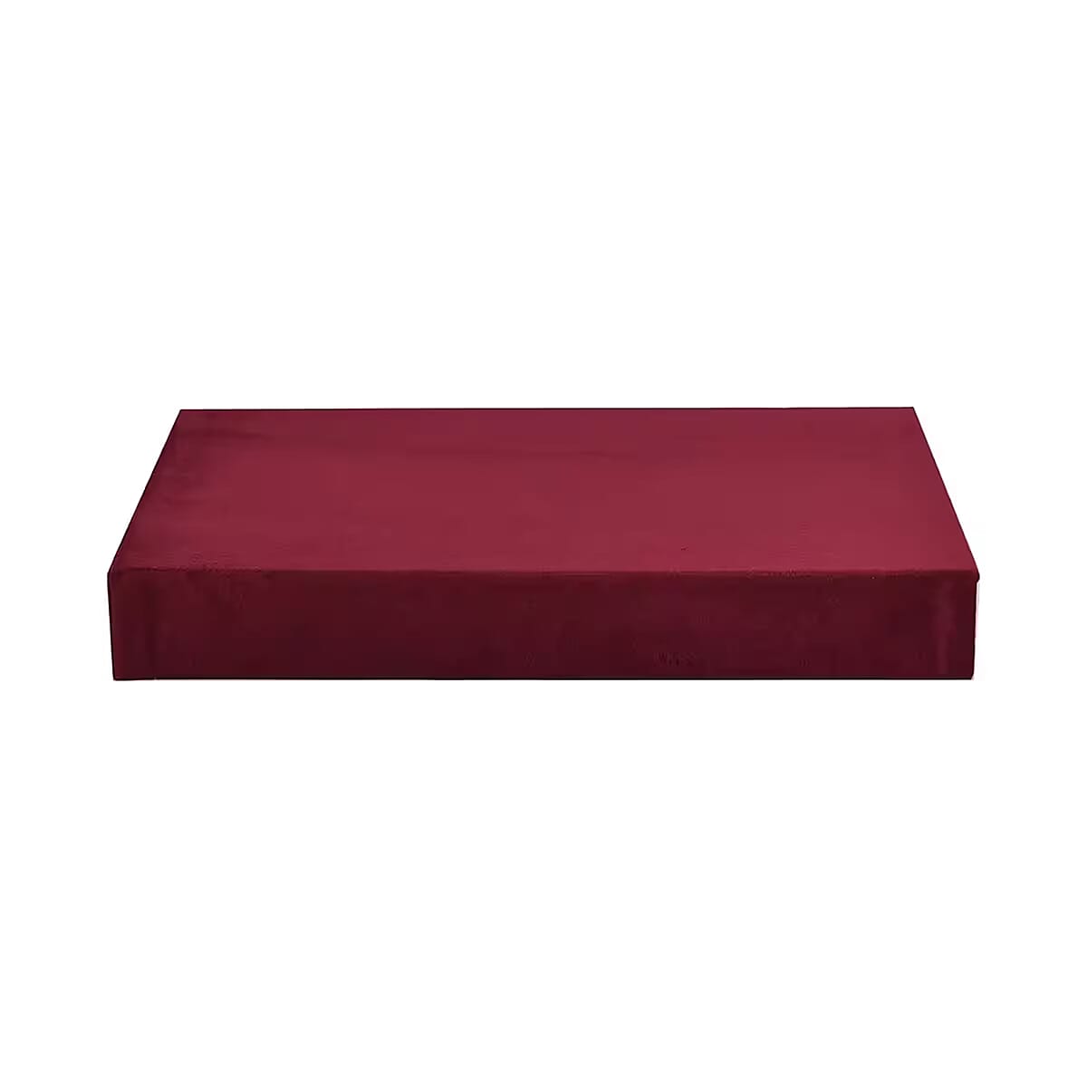 Burgundy High Quality Jewelry Box For Ring 100pcs with Anti Tarnish Lining image number 7