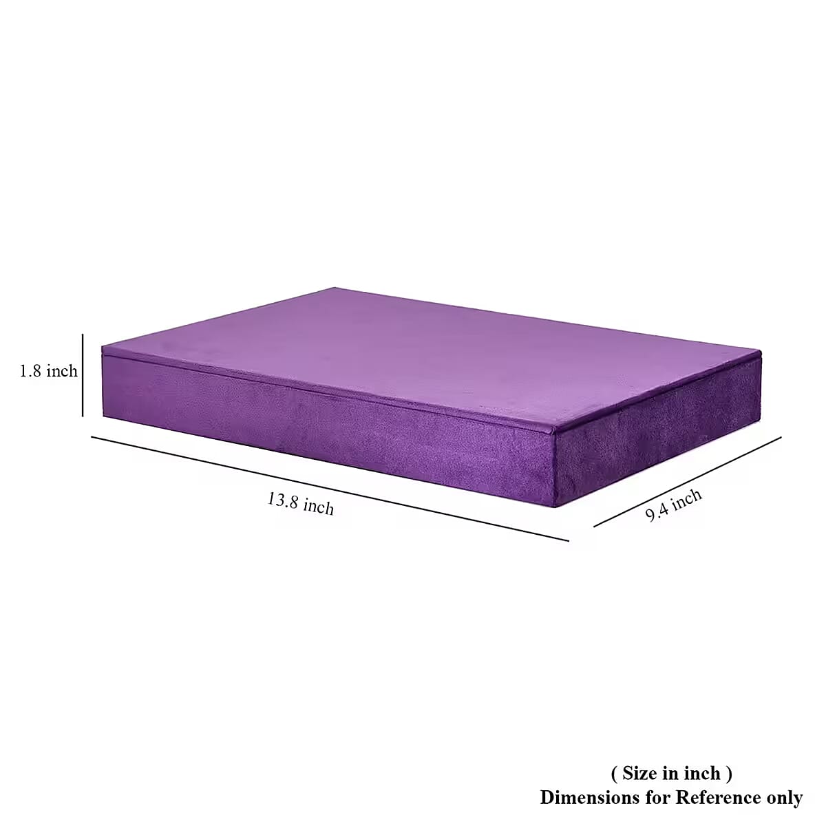 Purple High Quality Jewelry Box For Ring 100pcs with Anti Tarnish Lining image number 6