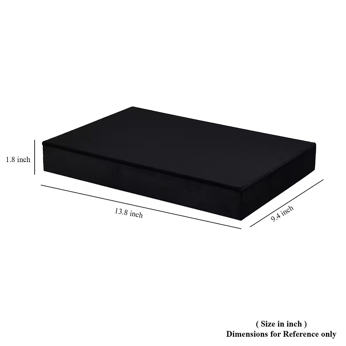 Black High Quality Jewelry Box For Ring 100pcs with Anti Tarnish Lining image number 6