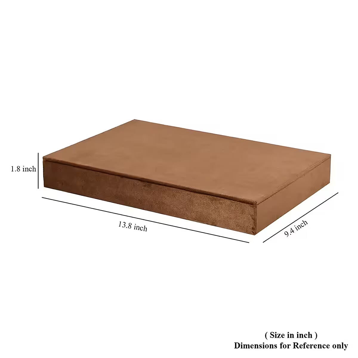 Brown High Quality Jewelry Box For Ring 100pcs with Anti Tarnish Lining image number 6