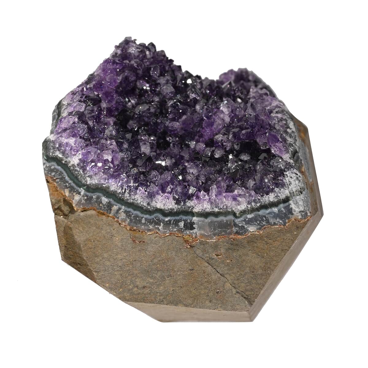 Amethyst Druzy -Medium Gemstone Home Décor Figurines (Approx. 5320 ctw) image number 2