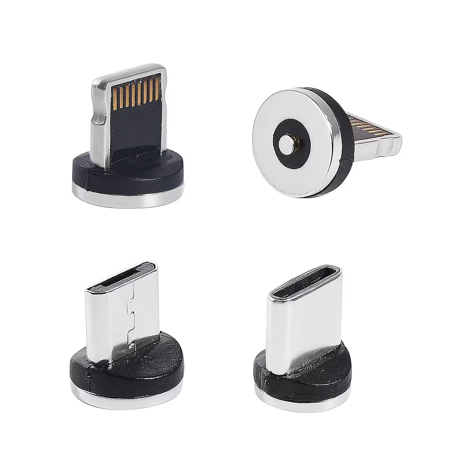 Homesmart Blue 3 in 1 Magnetic USB Cable with Flowing LED Light
