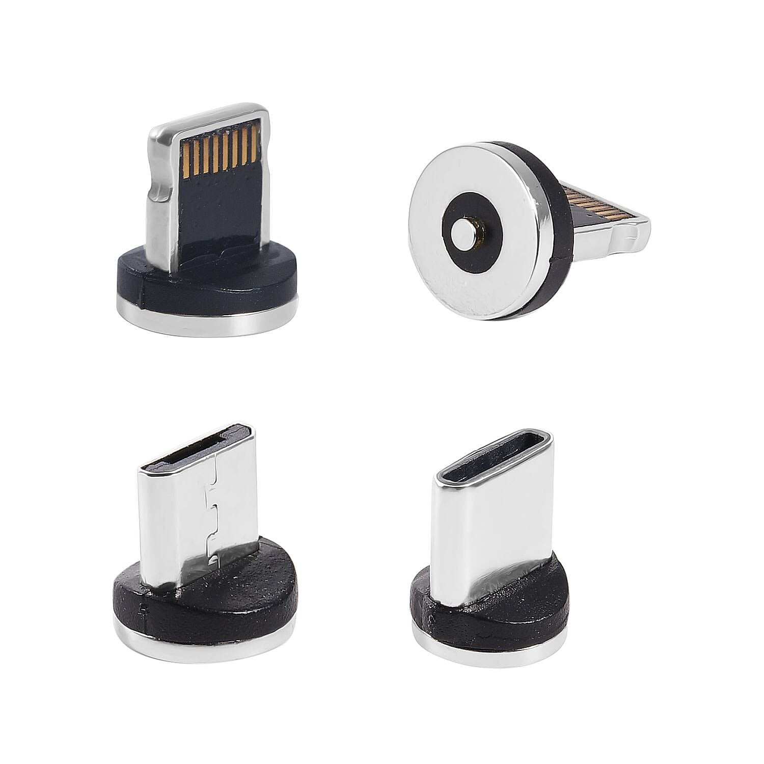 Homesmart Blue 3 in 1 Magnetic USB Cable with Flowing LED Light