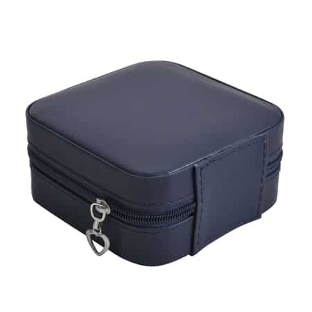 Mini Travel Jewellery Boxes Case, Portable Faux Leather Jewellery Storage  Box Organiser