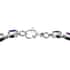 Amethyst Tennis Bracelet in Stainless Steel (7.25 In) 9.50 ctw , Tarnish-Free, Waterproof, Sweat Proof Jewelry image number 3