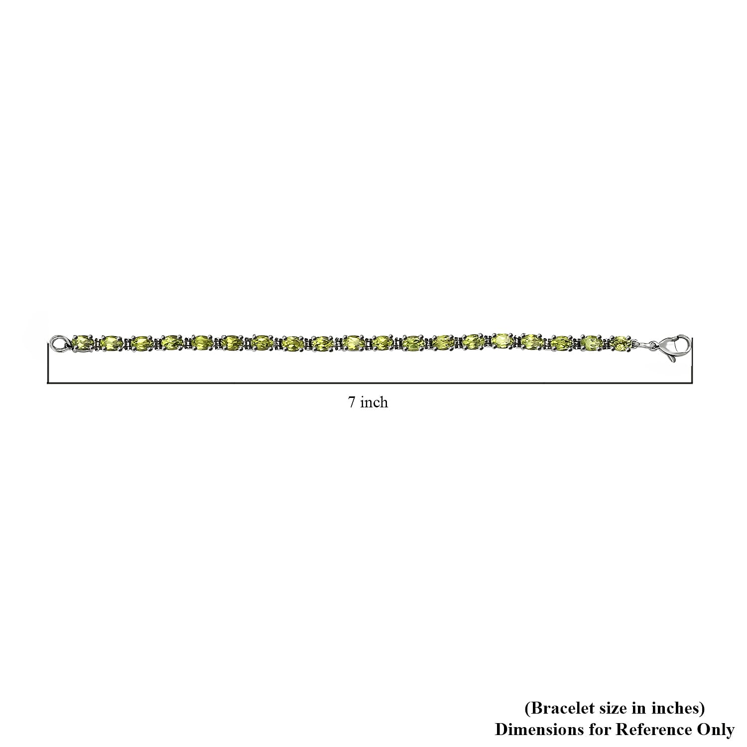 Peridot / 6.50 inches - Product card gallery slide 4 (10144583581979)