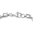 White Topaz Tennis Bracelet , White Topaz Bracelet , Line Bracelet , Stainless Steel Bracelet (7.25 In) 11.00 ctw image number 3