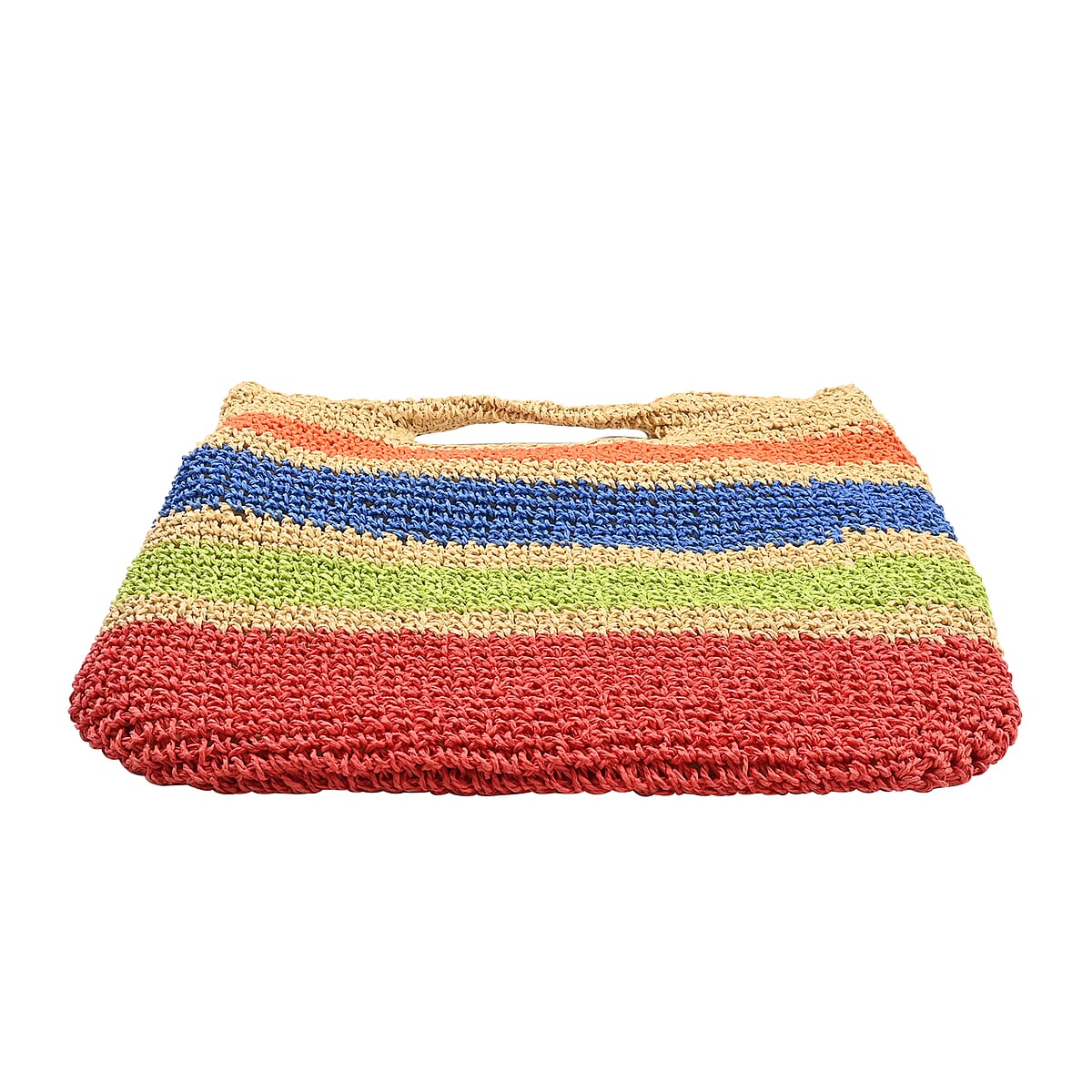 Urban Lux by TruCulture- Jasmine Multi Color Straw Grass Bag Lined image number 4