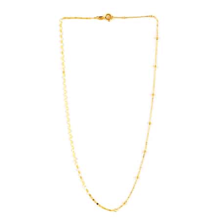 Maestro Gold Collection Italian 10K Yellow Gold 1.5mm Necklace 18 Inches image number 2