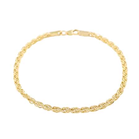 Maestro Gold Collection Italian 10K Yellow Gold 2.5mm Square Spiga Bracelet (7.50 In) 2.10 Grams image number 0