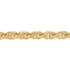 Maestro Gold Collection Italian 10K Yellow Gold 2.5mm Square Spiga Bracelet (7.50 In) 2.10 Grams image number 2