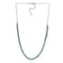 Boyaca Colombian Emerald Tennis Necklace 20 Inches in Platinum Over Sterling Silver 10.25 ctw image number 3
