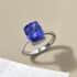 RHAPSODY 950 Platinum AAAA Tanzanite Solitaire Ring (Size 6.0) 6 Grams 4.60 ctw image number 1