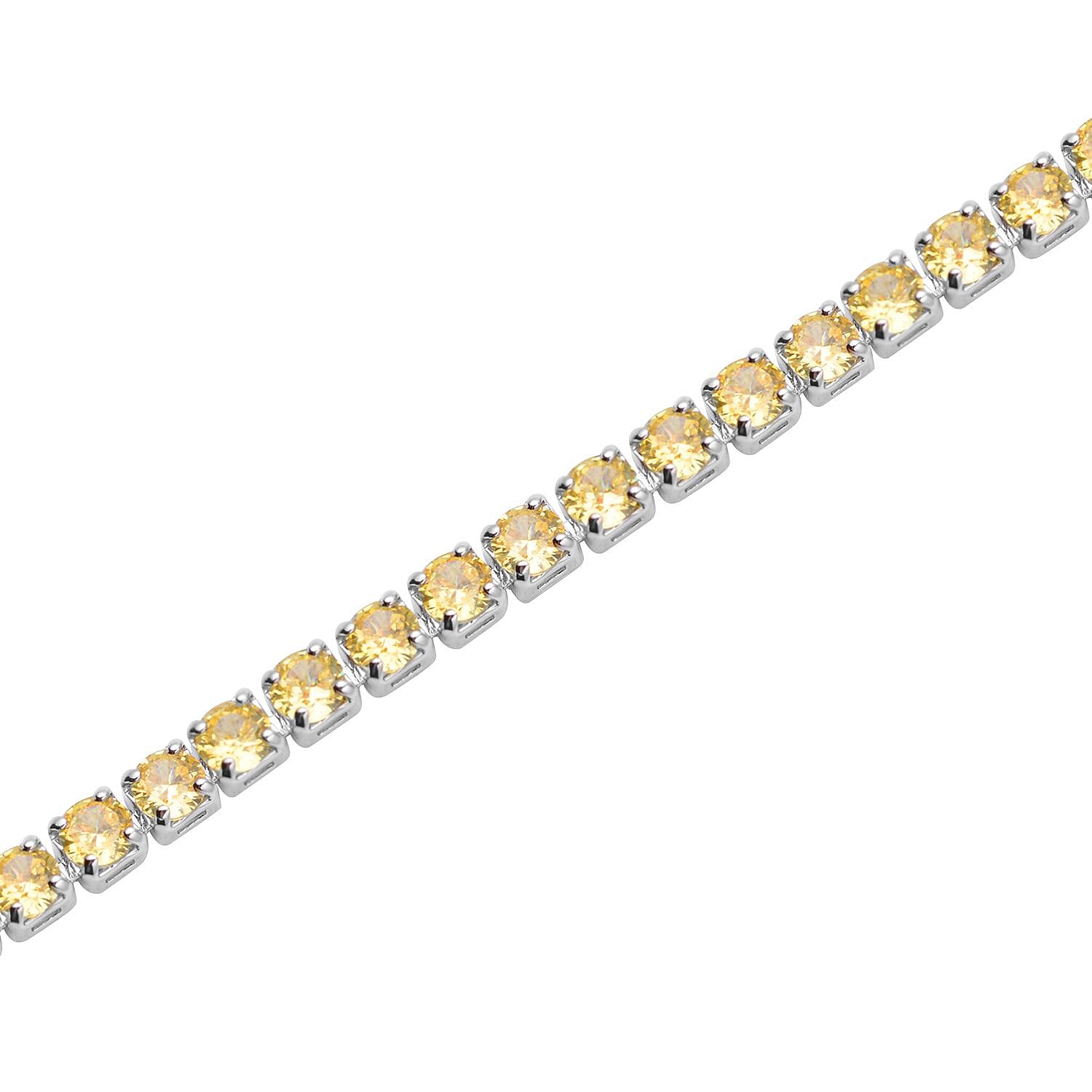 Simulated Yellow Diamond / 7.25 inches