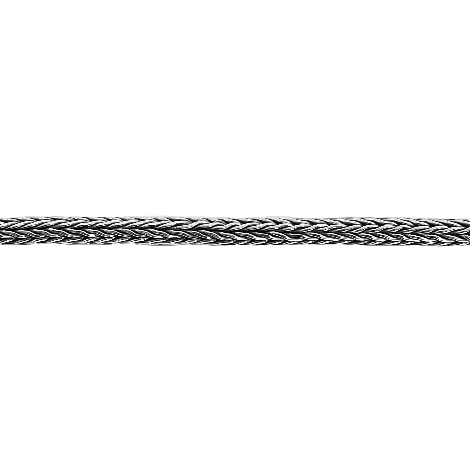 Bali Legacy Sterling Silver 2.5mm Tulang Naga Necklace 18 Inches 17 Grams