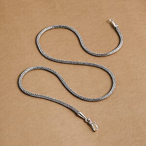 Bali Legacy Sterling Silver 2.5mm Tulang Naga Necklace 20 Inches 16 Grams