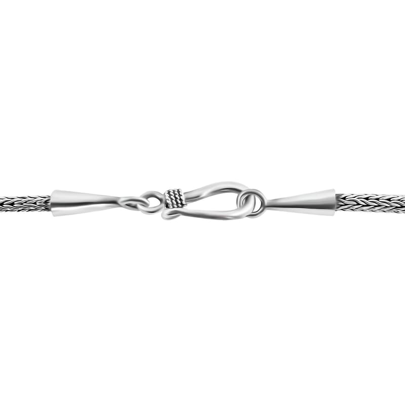 Bali Legacy Sterling Silver 2.5mm Tulang Naga Necklace 20 Inches 16 Grams
