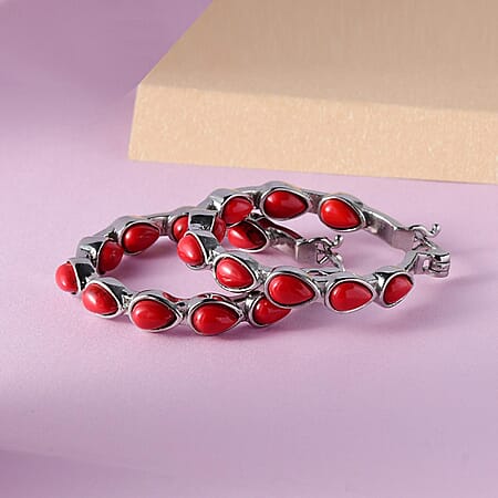 Red Howlite - Product card gallery slide 2 (10178570780985)
