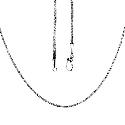 Bali Legacy Sterling Silver Tulang Naga Necklace 24 Inches 19.80 Grams