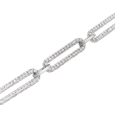 White Austrian Crystal in Silvertone - Product card gallery slide 4 (10178571534649)