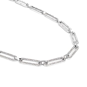 White Austrian Crystal in Silvertone - Product card gallery slide 3 (10178571960633)
