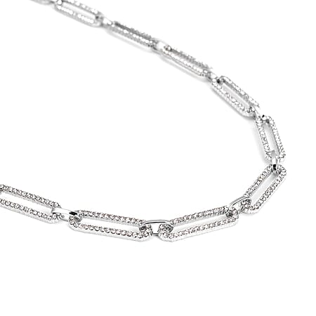 White Austrian Crystal in Silvertone - Product card gallery slide 3 (10178571960633)