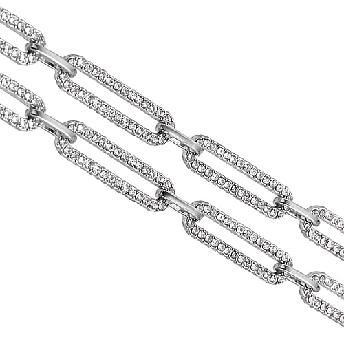 White Austrian Crystal in Silvertone - Product card gallery slide 4 (9431347822847)