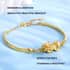 24K Yellow Gold Electroform Bracelet, Pi Xiu Bracelet, Gold Jewelry 5.75 Grams (6.50-8In) image number 1