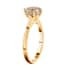 Certified & Appraised Iliana 18K Yellow Gold AAA Turkizite Solitaire Ring (Size 6.0) 3.40 Grams 2.25 ctw image number 3