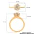 Certified & Appraised Iliana 18K Yellow Gold AAA Turkizite Solitaire Ring (Size 6.0) 3.40 Grams 2.25 ctw image number 4