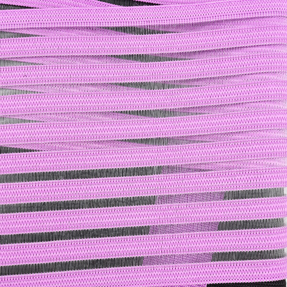 Letsfit Purple Waist Trainer Lumber Support Belt with Measuring Tape - S image number 6