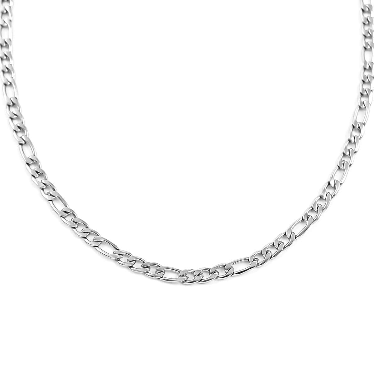 5mm Franco Necklace (24 Inches) in Stainless Steel (16 g) image number 0