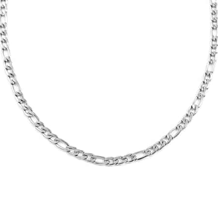 5mm Franco Necklace (24 Inches) in Stainless Steel (16 g) | Tarnish-Free, Waterproof, Sweat Proof Jewelry image number 0