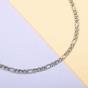 5mm Franco Necklace (24 Inches) in Stainless Steel (16 g) | Tarnish-Free, Waterproof, Sweat Proof Jewelry