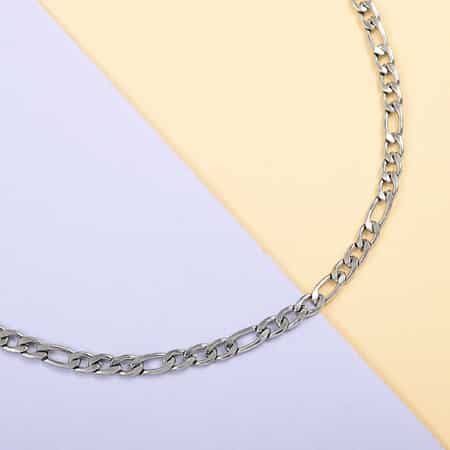 5mm Franco Necklace (24 Inches) in Stainless Steel (16 g) | Tarnish-Free, Waterproof, Sweat Proof Jewelry image number 1