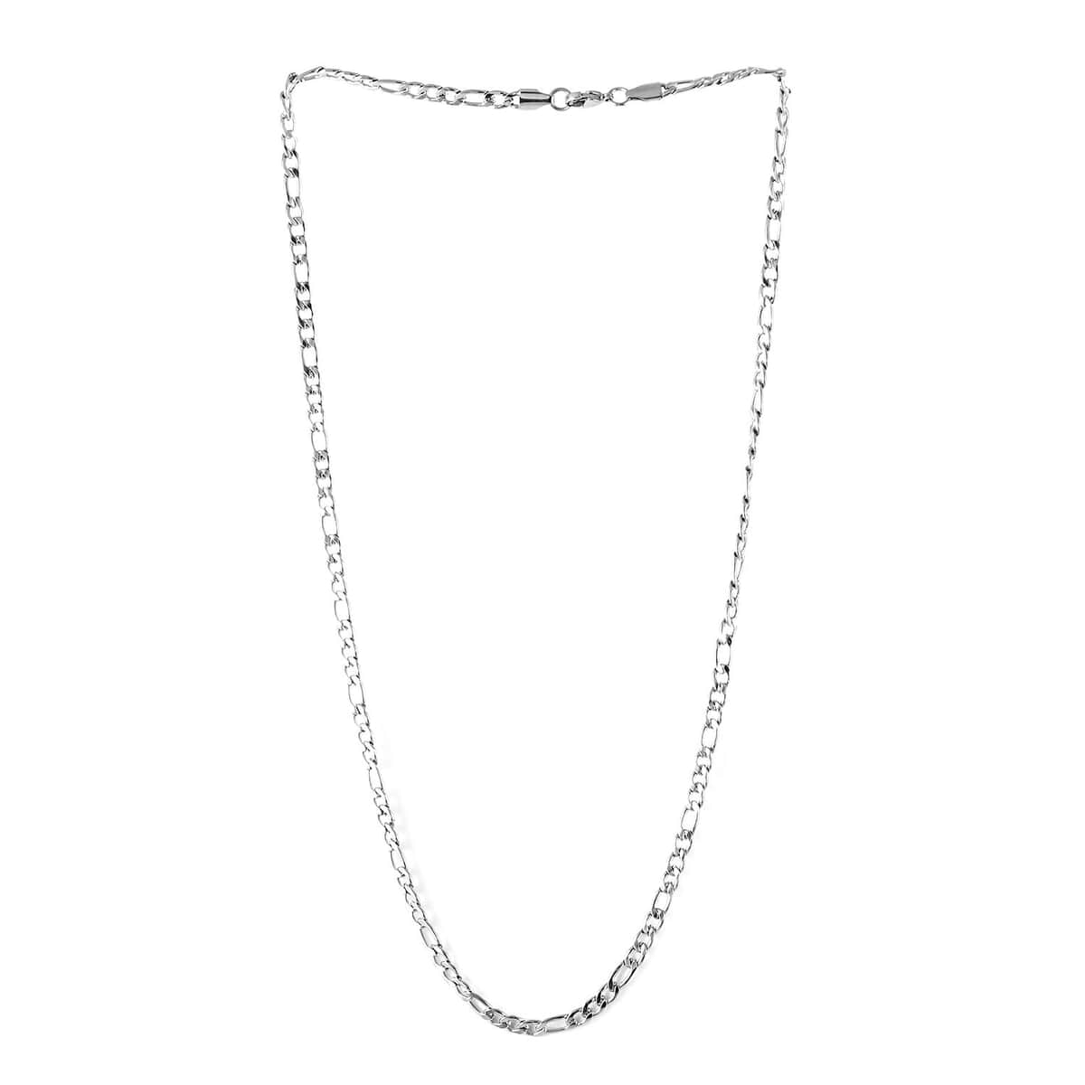 5mm Franco Necklace (24 Inches) in Stainless Steel (16 g) image number 2