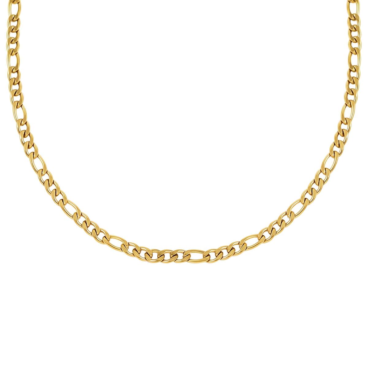 5mm Franco Necklace 24 Inches in ION Plated Yellow Gold Stainless Steel 16 Grams image number 0