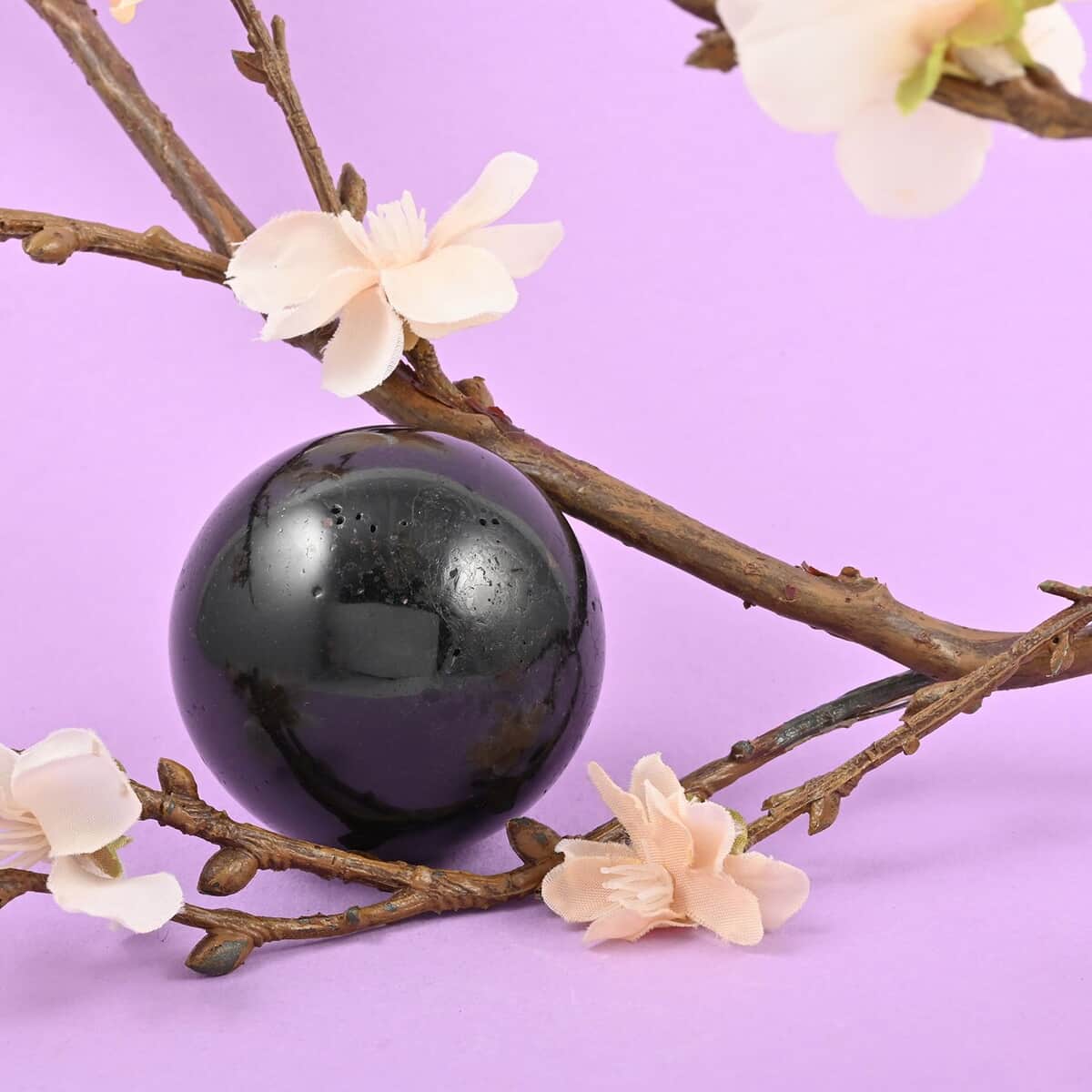 Black Tourmaline Sphere -S (Approx. 1665 ctw) image number 1