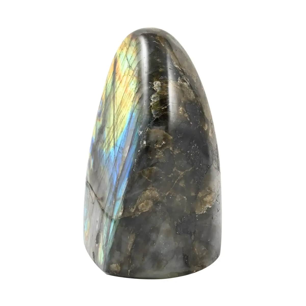 Home Décor Figurines Labradorite Free Form - S (Approx. 2780 ctw), Table Décor, Living Room Décor, Decoration Items, Gift Item image number 6