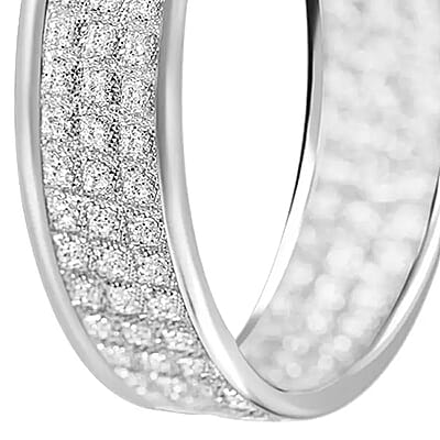 Sandblast Inside Out Hoop Earrings For Women, Sterling Silver Hoop Earrings, Gifts For Her